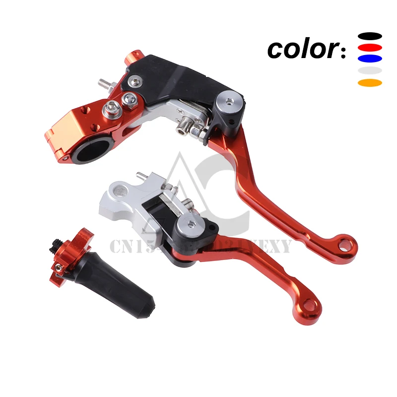 Bosuer Palanca embrague plegable CNC aluminio para Yamaha YZ CRF