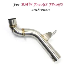Tubo intermedio de escape inoxidable para BMW F750GS F850GS 2018-2020