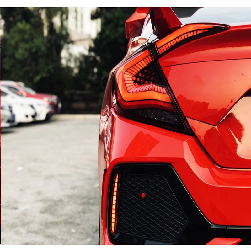 Pilotos traseros parachoques Honda Civic Type R FK8 - imagen 3