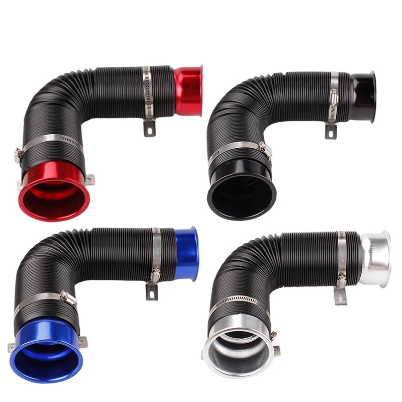 Kit de admisión de aire frío universal con tubo flexible de 76 mm - imagen 4