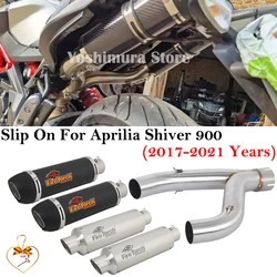 Escape Slip-On fibra de carbono Aprilia Shiver 900 2017-2021