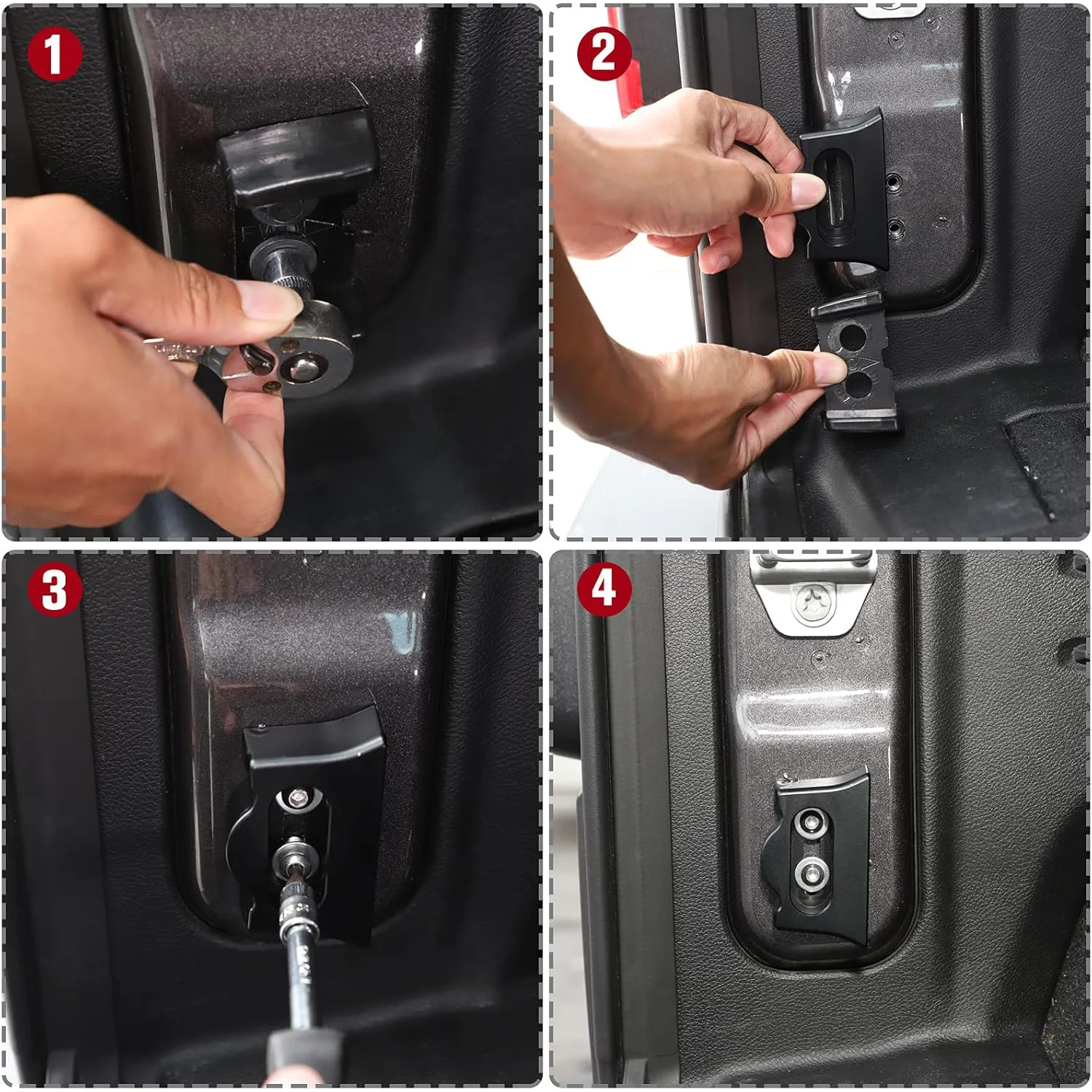 Accesorio para puerta trasera de Jeep Wrangler JK JL