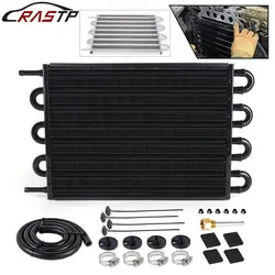 Kit enfriador de aceite RASTP radiador aluminio para motor