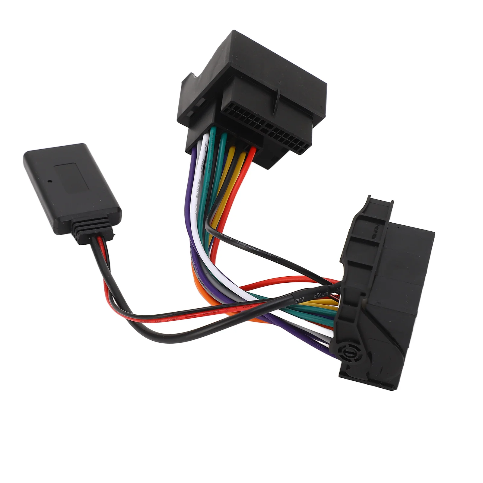 Cable auxiliar de Radio Bluetooth 5,0, repuesto de 16 pines para W169 W245 W203 W209 W164, adaptador auxiliar estéreo Bluetooth, adaptador auxiliar Bluetooth - imagen 2