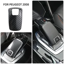 Cubierta palanca cambios fibra carbono Peugeot 2008 2020-2024
