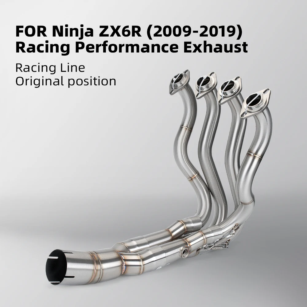 Tubo de enlace escape Ninja ZX-6R 636 2009-2019
