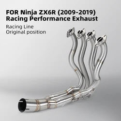 Tubo de enlace escape Ninja ZX-6R 636 2009-2019