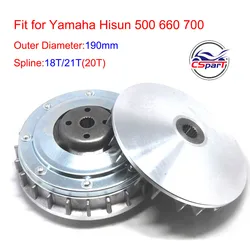 Kit de embrague variador Yamaha Grizzly/Rhino 550-700 4x4