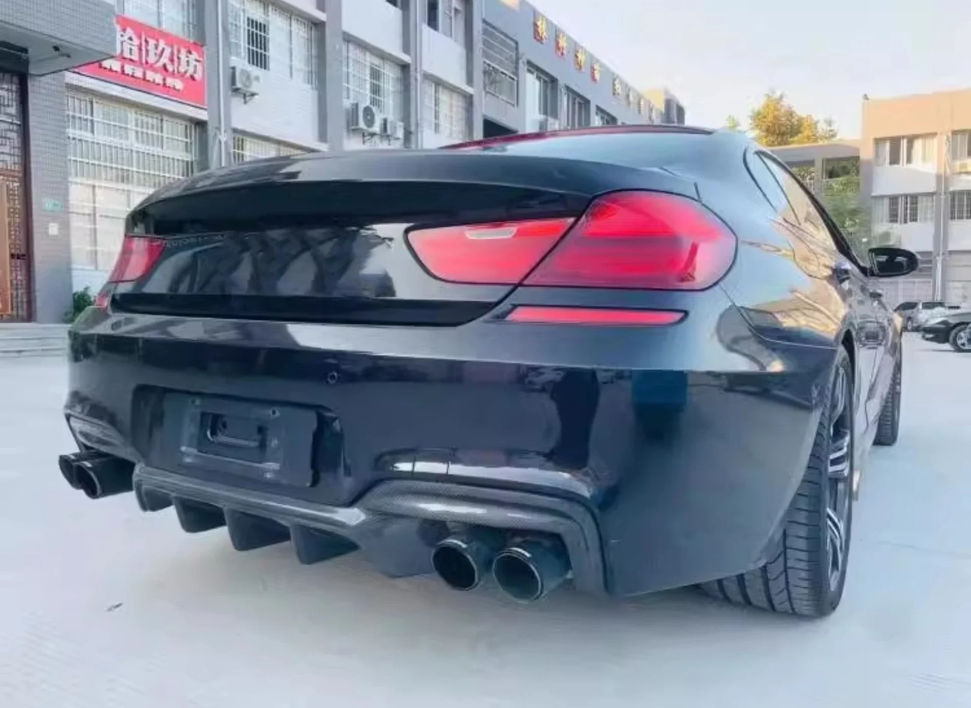 Kit de alerones de carbono estilo M6 para BMW Serie 6 F06/F12/F13 - imagen 3