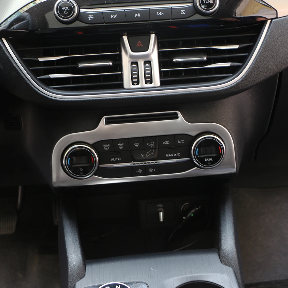 Ford Focus MK4 2019-2023 Perilla climatizador acero inoxidable - imagen 4