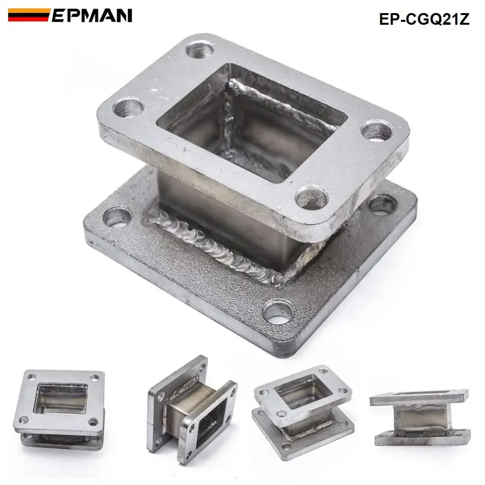EPMAN Adaptador de brida T3 a T4 para turbo de hierro fundido - imagen 4