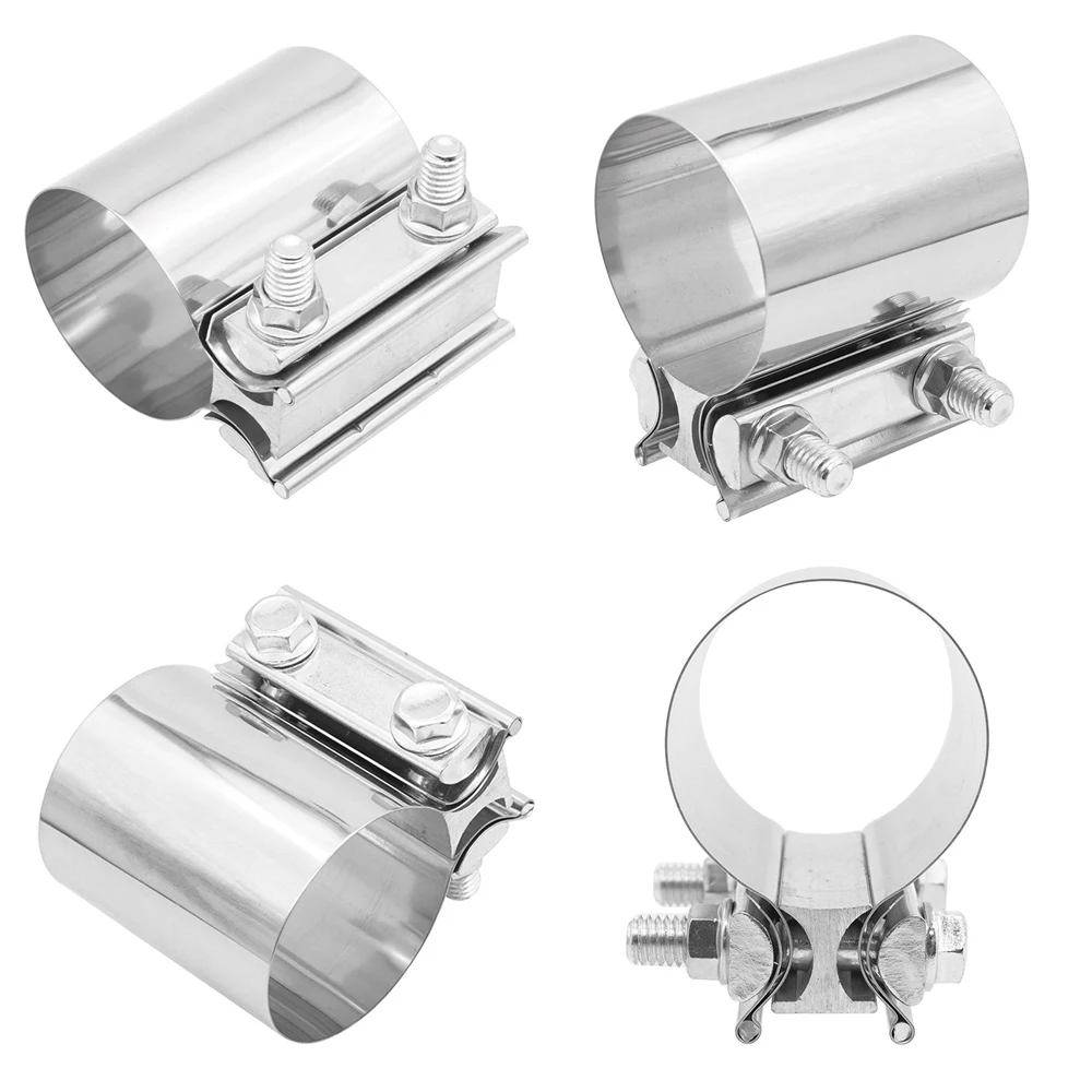 Abrazadera recta universal para tubo de escape de acero inoxidable 304 - imagen 5