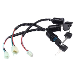 Interruptor de encendido 2/4 cables con 2 llaves para moto y quad