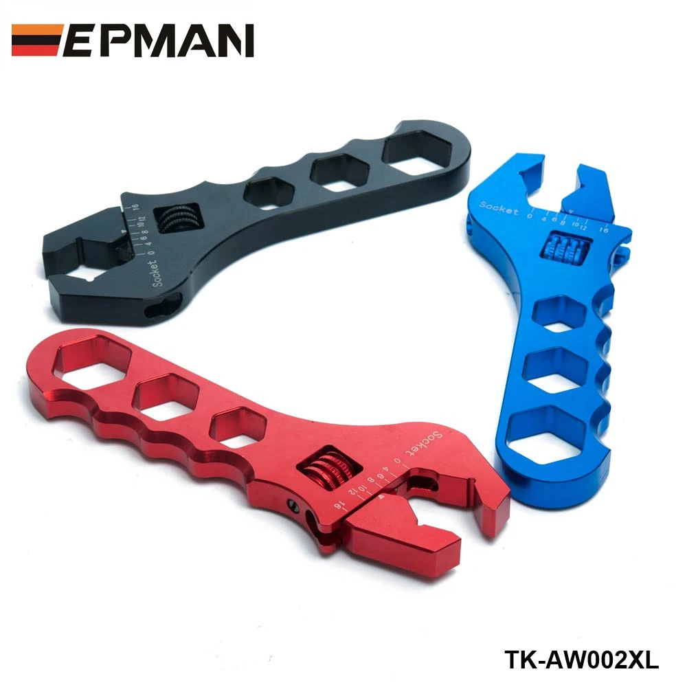 Llave ajustable EPMAN para conexiones AN, aluminio anodizado AN3-AN16 - imagen 4