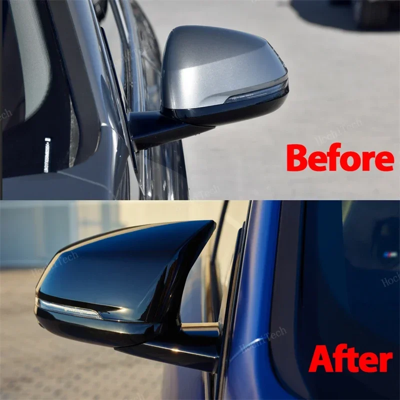 Carcasa retrovisor negro brillo BMW X1/iX1 U11 y X2/iX2 U10 - imagen 4
