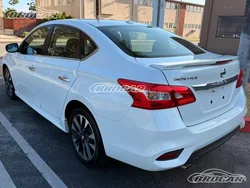 Alerón de maletero LED Nissan Sentra/Sylphy 2013-2018, ABS negro