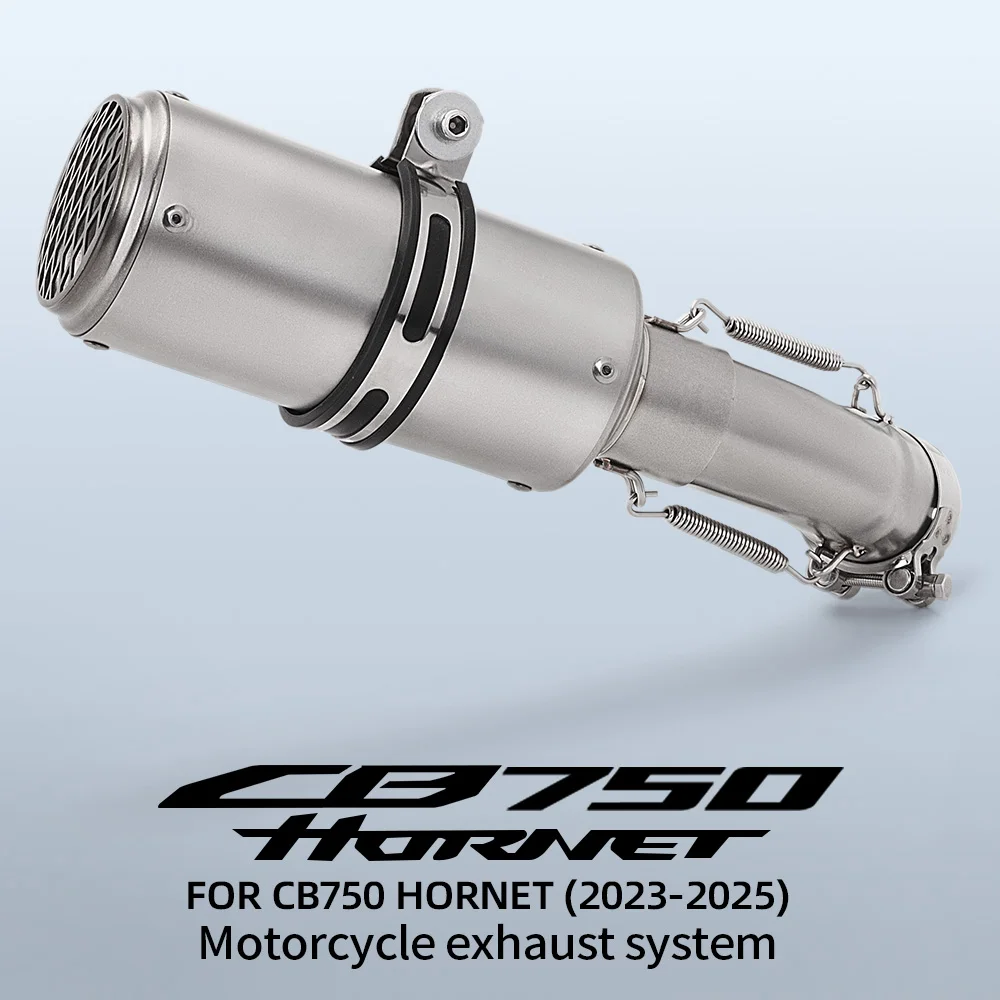 Slip On y tubo de enlace para Honda CB750 Hornet