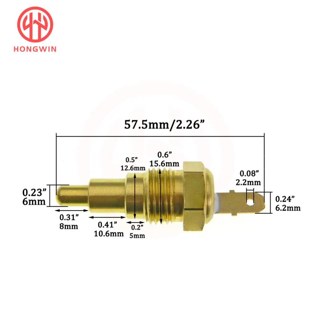 Interruptor del ventilador del radiador de Dodge Colt