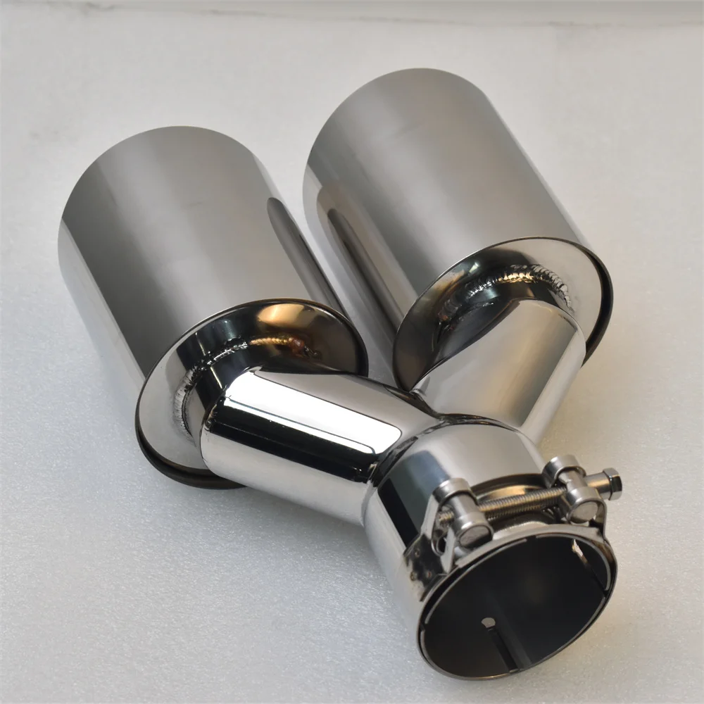 Silenciador Sebring de acero inoxidable para escape doble GM - imagen 4