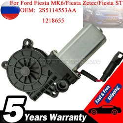 Motor regulador ventanilla delantera derecha 1218655 – Ford Fiesta 2002-2008 con enchufe