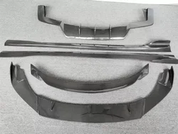 Accesorios de coche, faldón lateral de labio delantero, alerón trasero para Maserati Ghibli 14-19