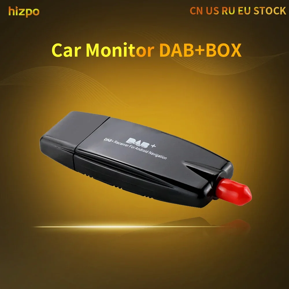 Adaptador DAB+ para monitor de coche con USB Hizpo