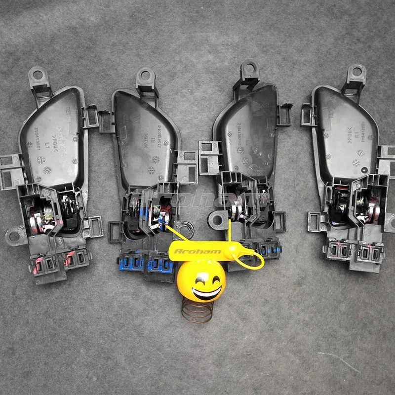 Aroham maneta interior puerta fibra de carbono – Honda Civic - imagen 2