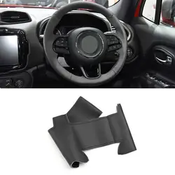 Funda trenza de cuero negra cosida a mano – Jeep Renegade 2016-2019