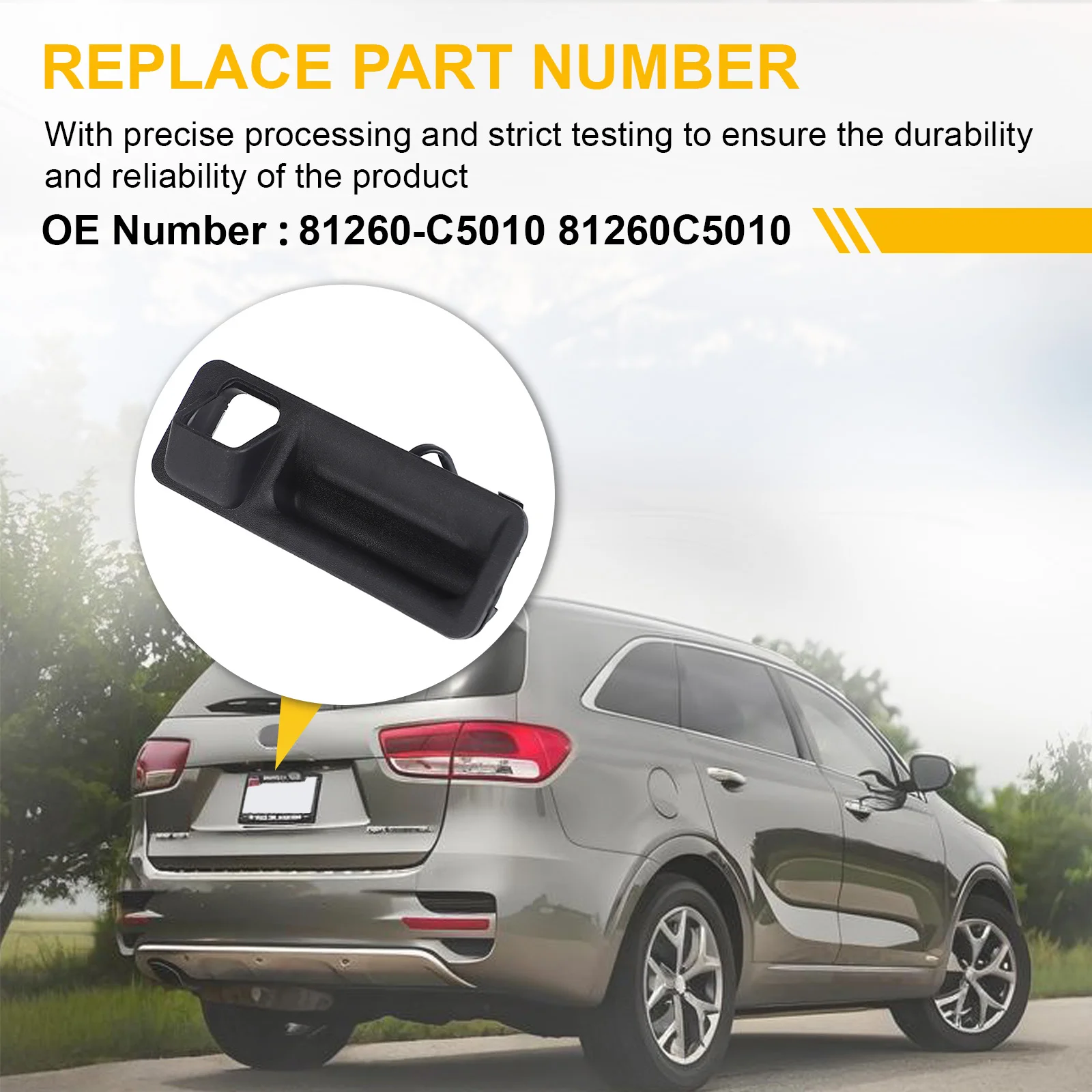 81260C5010 Maneta apertura maletero Kia Sorento 2015-2019 - imagen 4