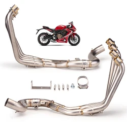 Tubo de escape inoxidable de 51 mm para Honda CBR650R y CB650R