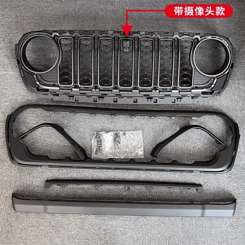 Parrilla delantera Jeep Wrangler JL/JT 2007-2024 estilo 2024 - imagen 4