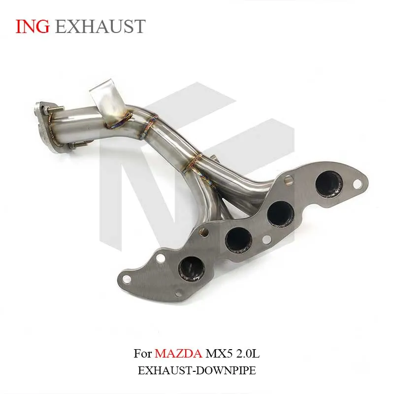 Colector de escape ING acero inoxidable para Mazda MX-5 2.0L - imagen 3