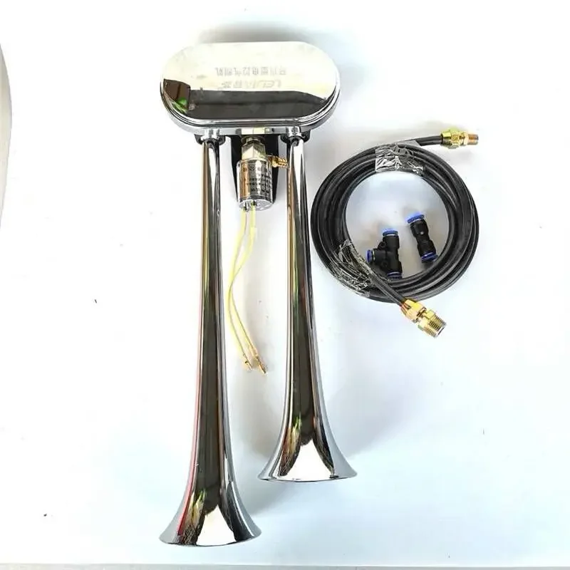 GoodCar Bocina de aire electrónica 12/24 V para camión y autobús