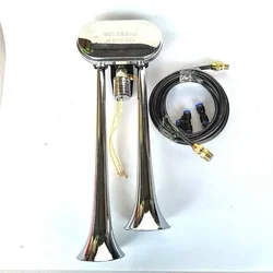GoodCar Bocina de aire electrónica 12/24 V para camión y autobús