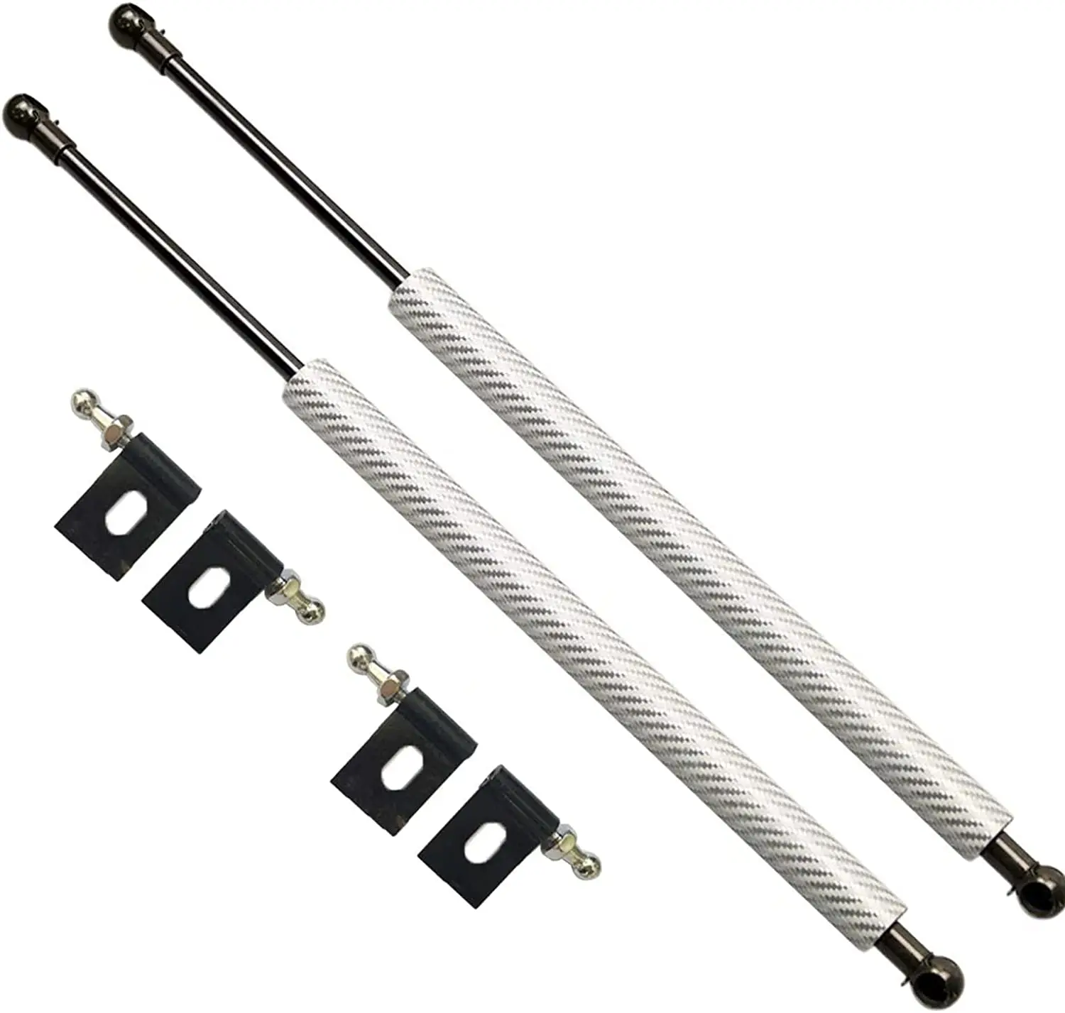 Puntales de gas en carbono para capo Mitsubishi Lancer Evo VII-IX - imagen 5