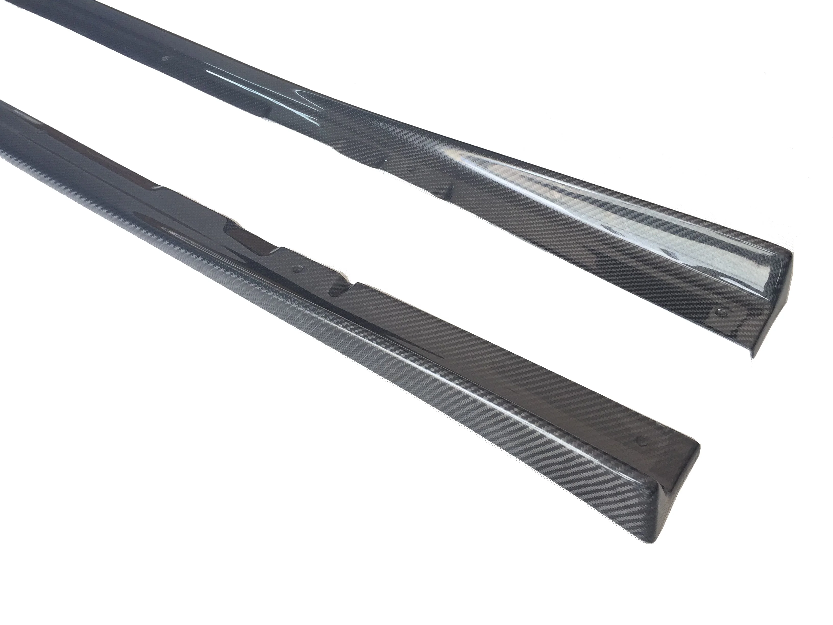 Faldones laterales fibra de carbono VA para Subaru WRX STI 2015-2020 - imagen 4