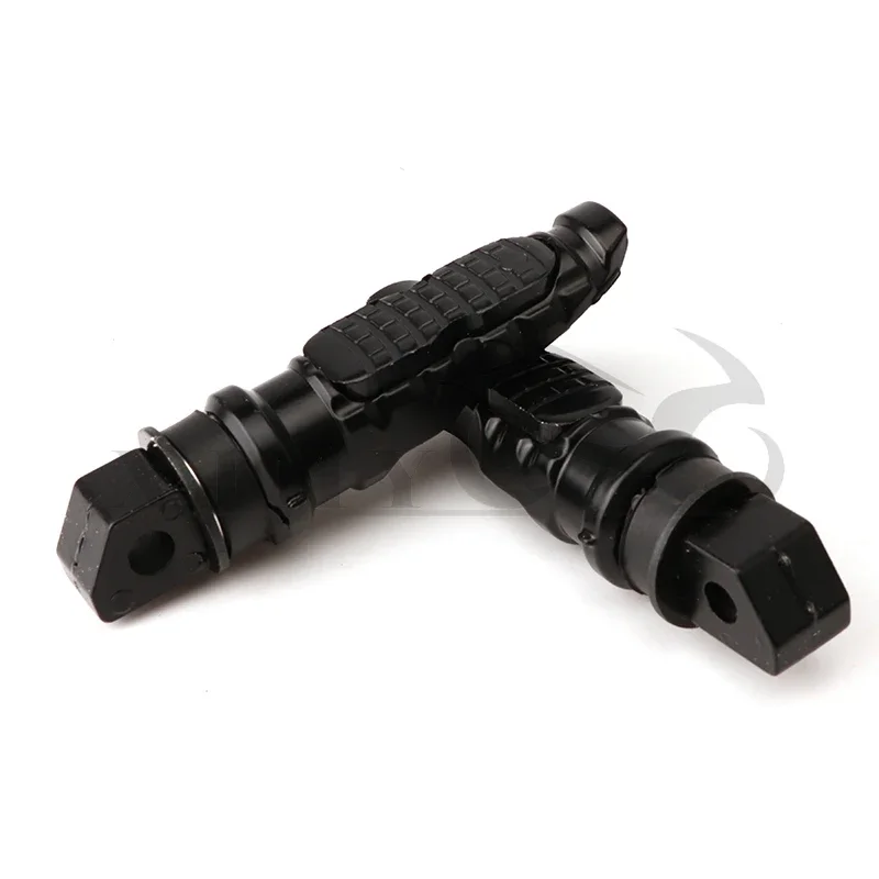 Reposapiés trasero universal de aluminio para pasajero de moto - imagen 3