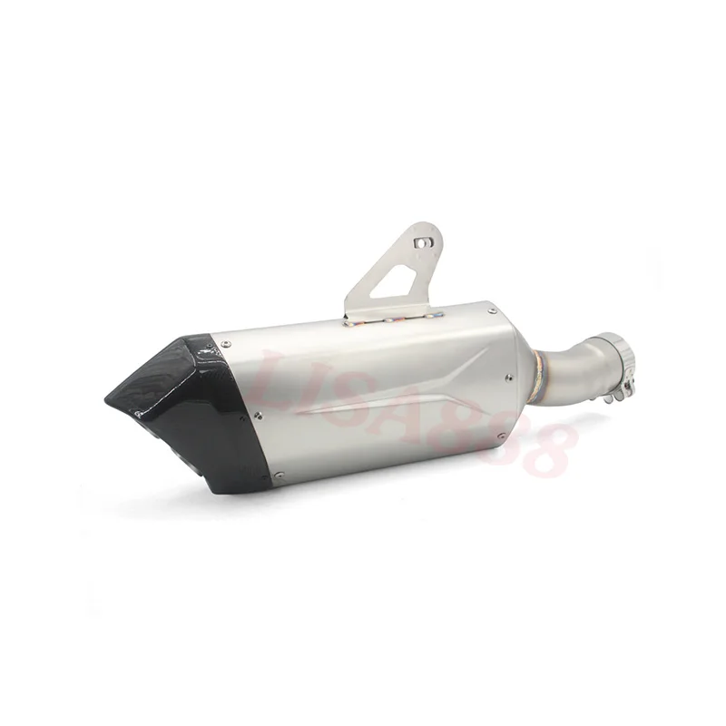 Escape fibra de carbono doble salida BMW R 1300 GS 2024-2025 - imagen 5