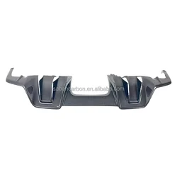 Gran oferta de accesorios para Honda Civic Type R FL5, difusor de parachoques trasero de fibra de carbono, labio agresivo