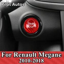 Cubierta botón arranque fibra de carbono Renault Megane 2010-2018