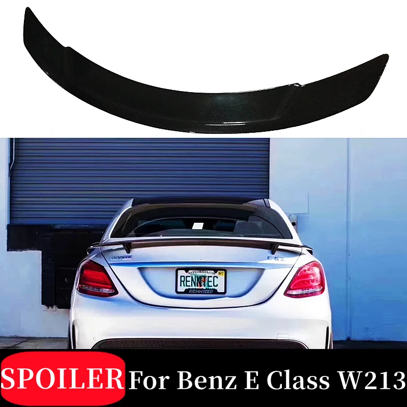 Alerón maletero fibra carbono Mercedes Clase E W213 E200-E300 2016-2022