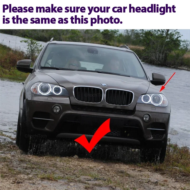 BMW Luces LED Angel Eye X5 X6 E70-E72 blanco - imagen 2