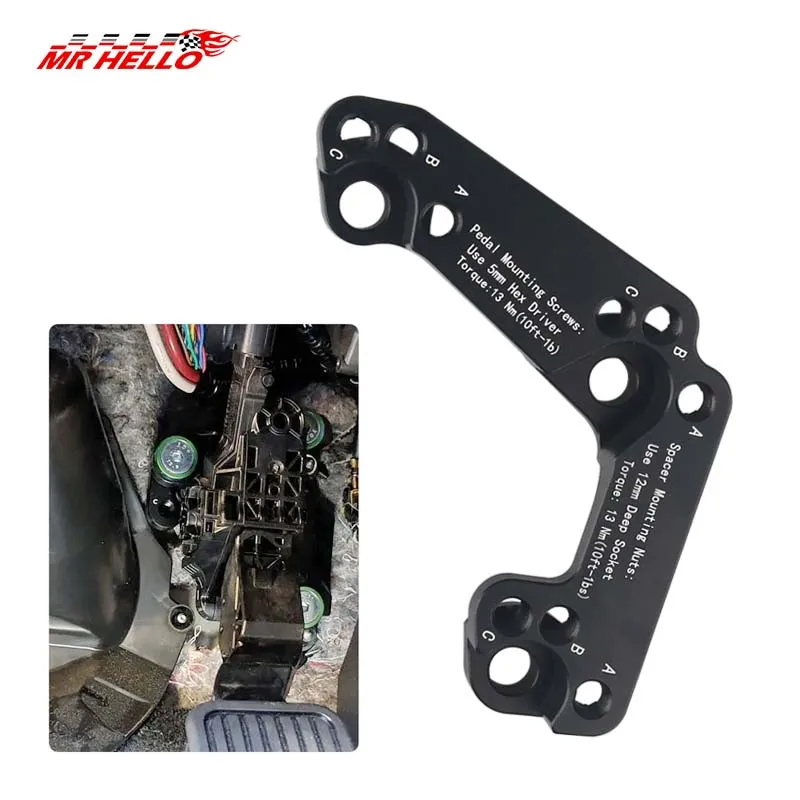 Espaciador pedal acelerador aluminio Honda Civic FK2/FK8/GK5 - imagen 3