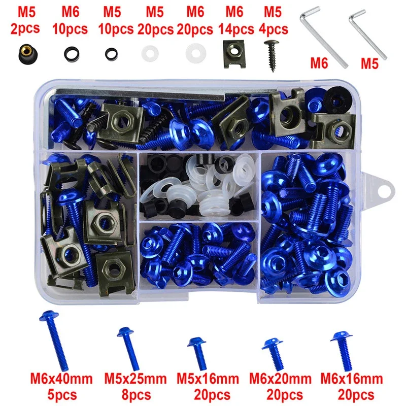 Tornillos universales para carenado de moto – Honda, Yamaha y más - imagen 3