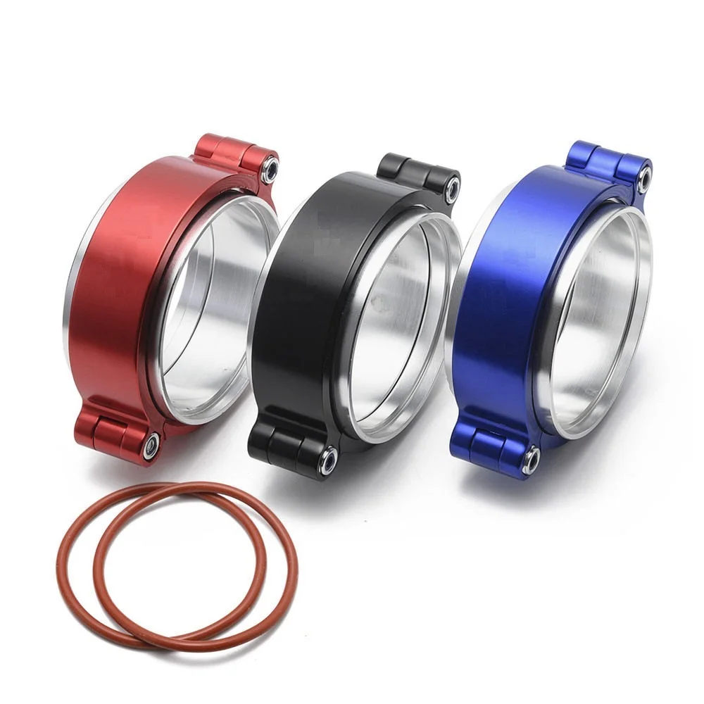 Kit de abrazadera de banda en V de aluminio para tubería turbo