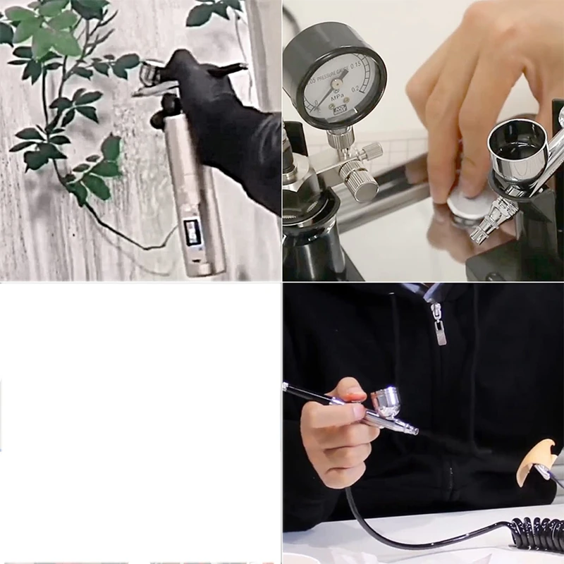 Kit adaptadores para aerógrafo con conexión rápida y limpieza - imagen 5