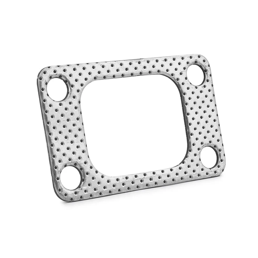 Brida de admisión turbo aluminio compatible T3, T04 y GT35R - imagen 4