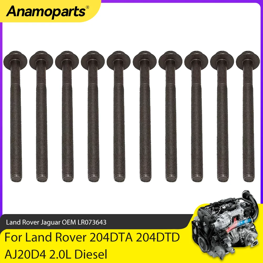 Kit Pernos Culata LR073643 – Land Rover Discovery, Jaguar E-PACE 2.0 Diesel