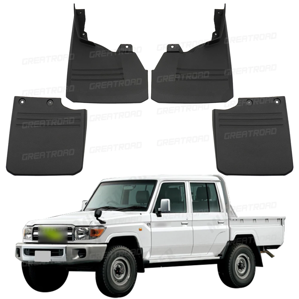Faldillas guardabarros Land Cruiser FJ70 2007-2023 – Set 4 piezas - imagen 2