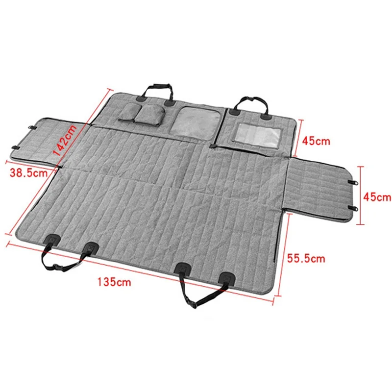 Funda asiento trasero perro antideslizante impermeable universal - imagen 4